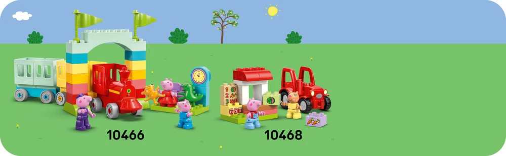 Klocki DUPLO Peppa Pig 10467 Šeimos namai