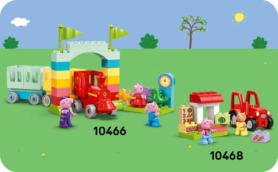 Klocki DUPLO Peppa Pig 10467 Šeimos namai