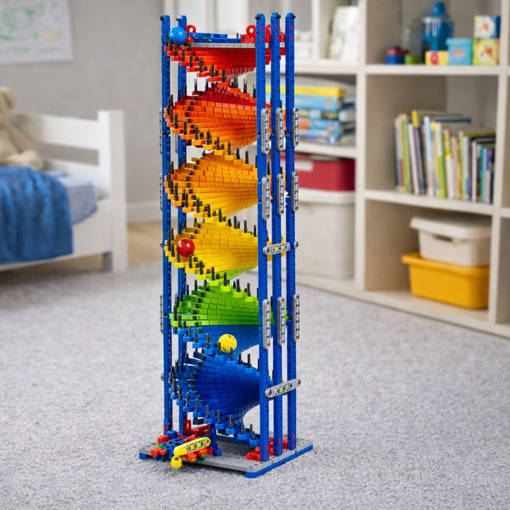 Lean Toys Konstruktoriaus kaladėlės 550 vnt.