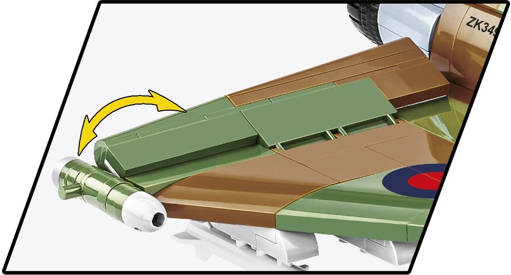 Cobi Klocki „Eurofighter Typhoon FGR4“ konstrukciniai blokai