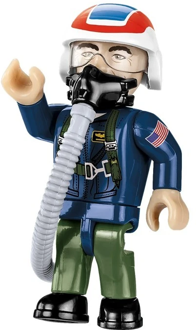 Cobi Klocki F-16 pirmojo skrydžio blokai 375 vienetai