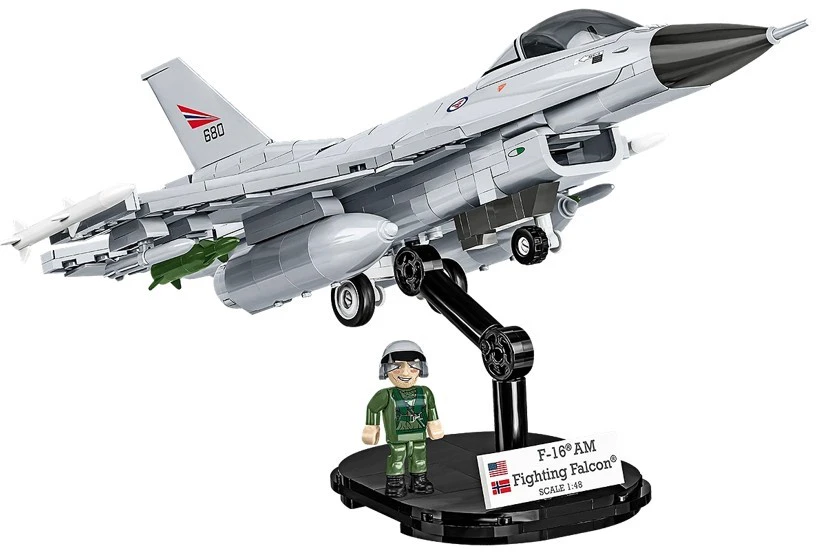 Cobi Klocki F-16am „Fighting Falcon“ statybiniai blokeliai, 495 dalys