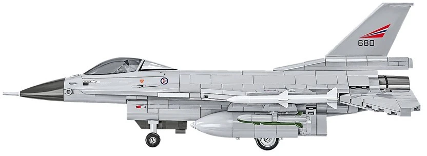 Cobi Klocki F-16am „Fighting Falcon“ statybiniai blokeliai, 495 dalys