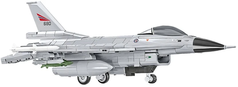 Cobi Klocki F-16am „Fighting Falcon“ statybiniai blokeliai, 495 dalys