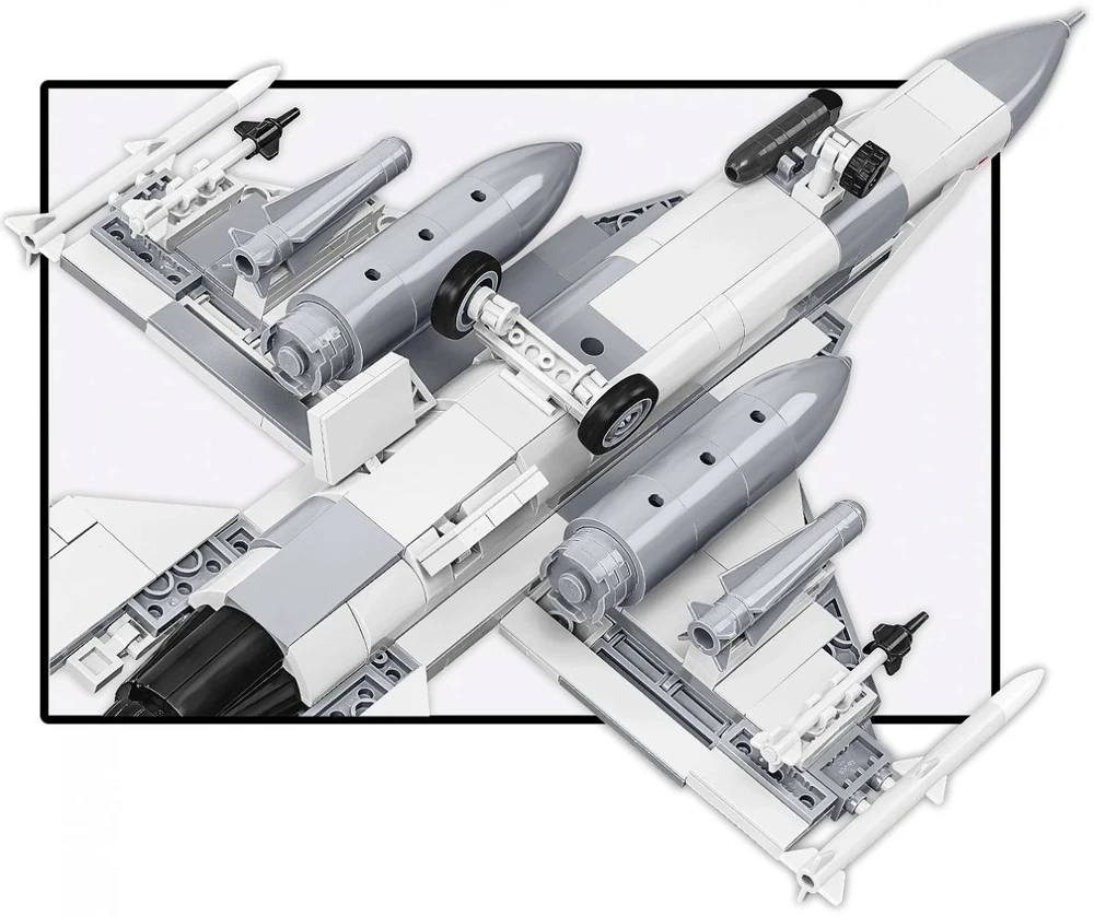 Cobi Klocki F-16c kovos sakalas blokuoja 463 blokus