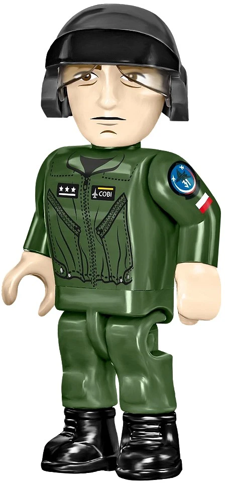 Cobi Klocki F-16c kovos sakalas blokuoja 463 blokus