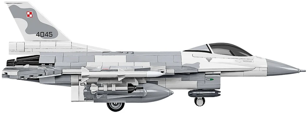 Cobi Klocki F-16c kovos sakalas blokuoja 463 blokus