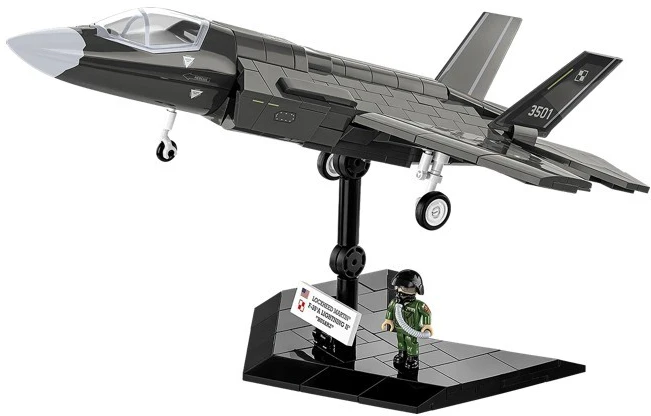 Cobi Klocki F-35A Lightning II statybiniai blokai, 605 dalys