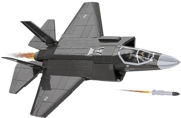 Cobi Klocki F-35A Lightning II statybiniai blokai, 605 dalys
