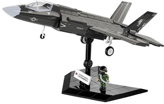 Klocki F-35B „Lightning II“ statybiniai blokai, 614 detalių