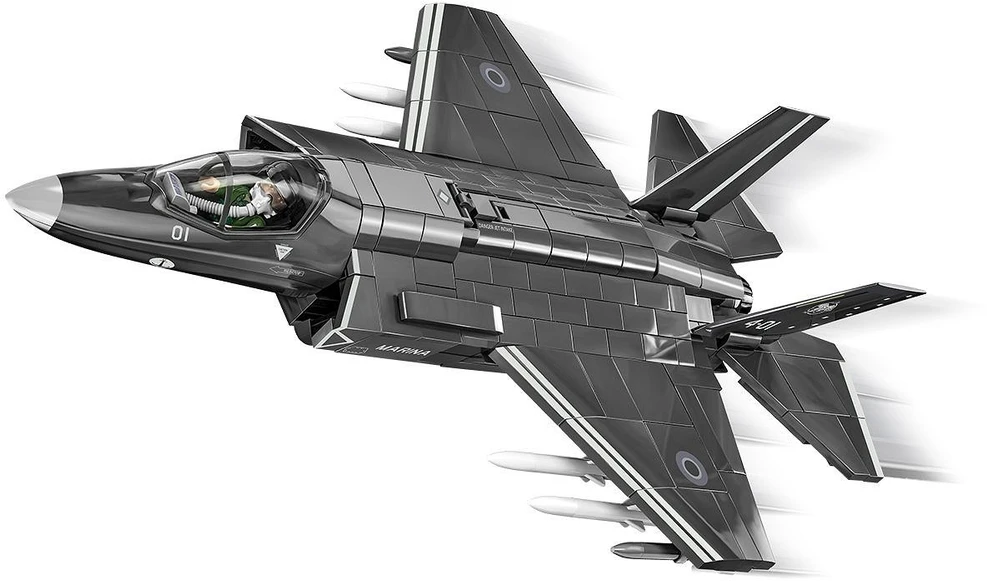 Cobi Klocki F-35b „Stovl Lightning II“ 610 blokų