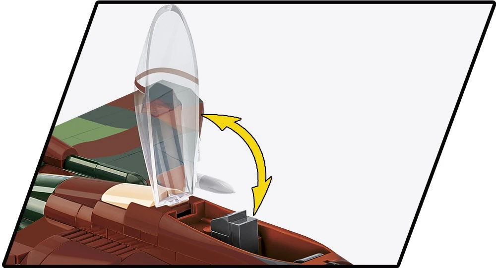 Cobi Klocki Ginkluotųjų pajėgų Mig-29 blokai (Rytų Vokietija)