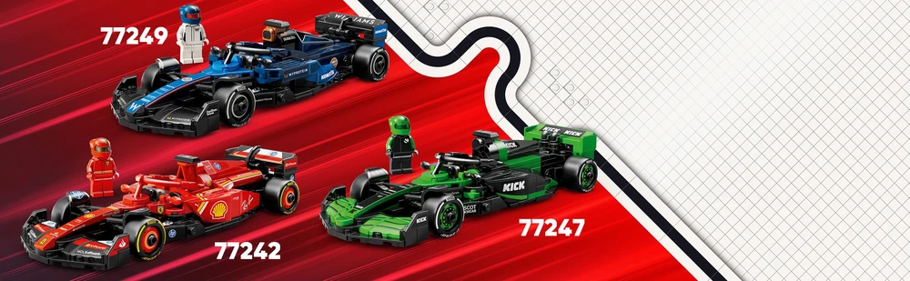 Klocki Greičio čempionai 77245 F1 Aston Martin Aramco AMR24
