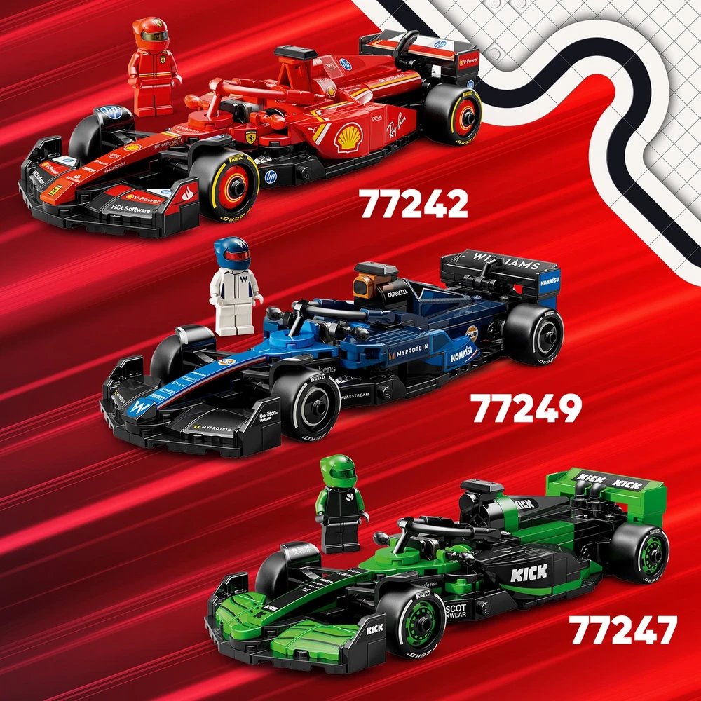 Klocki Greičio čempionai 77245 F1 Aston Martin Aramco AMR24