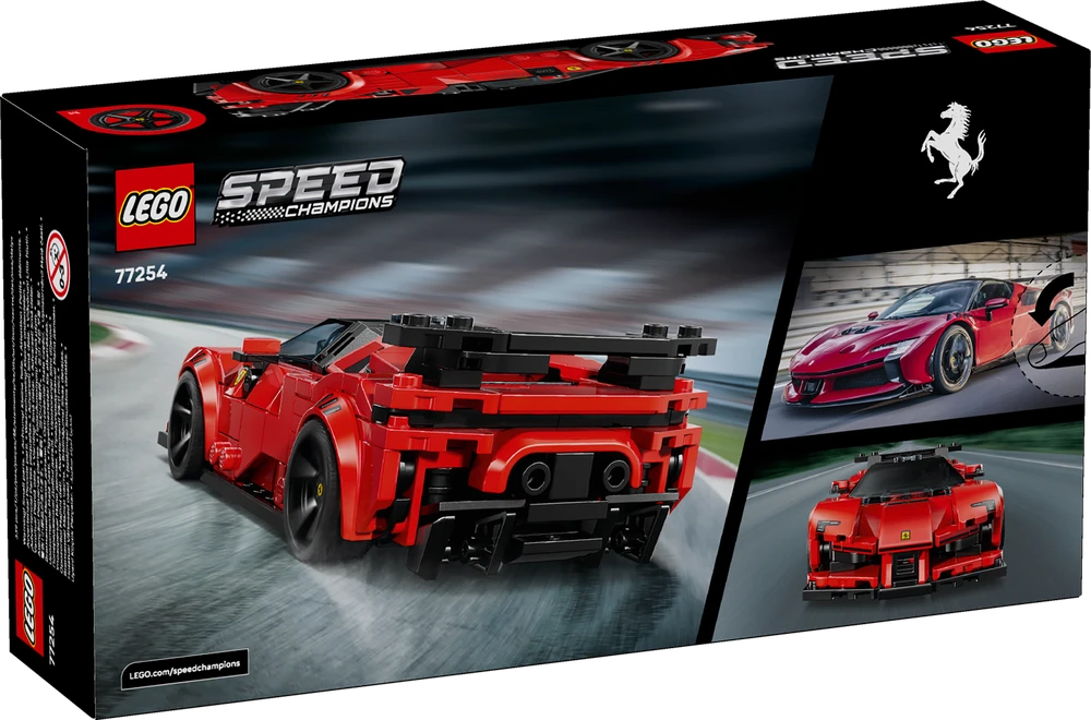 Klocki Greičio čempionai 77254 Ferrari SF90 xx Stradale sportinis automobilis