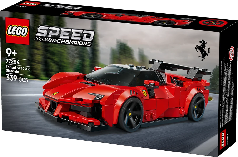Klocki Greičio čempionai 77254 Ferrari SF90 xx Stradale sportinis automobilis