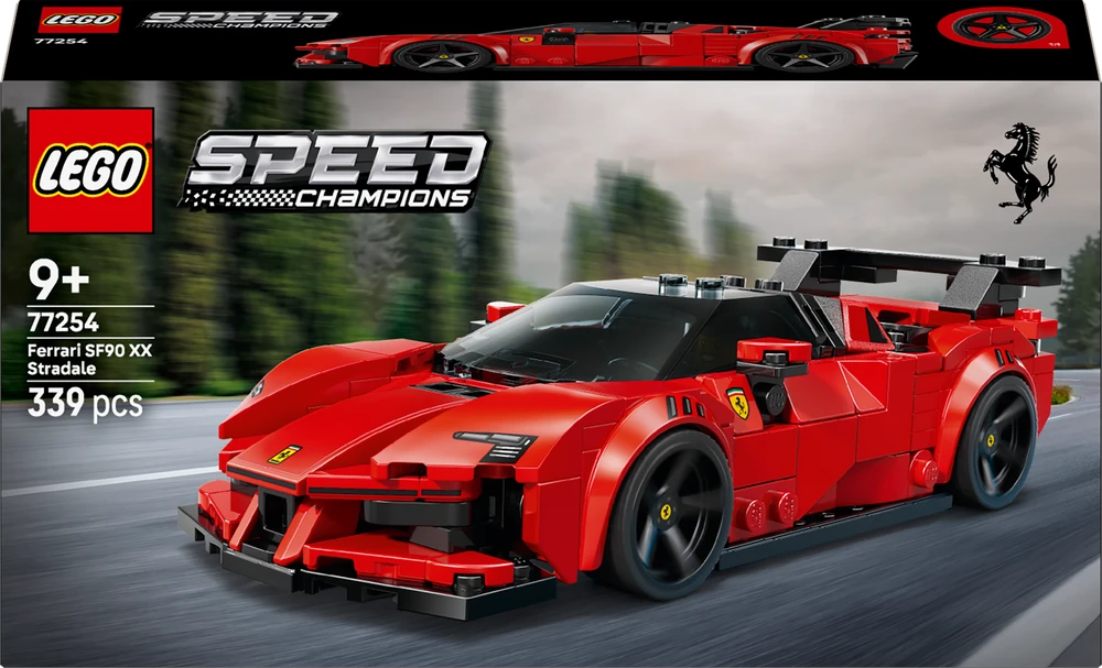 Klocki Greičio čempionai 77254 Ferrari SF90 xx Stradale sportinis automobilis