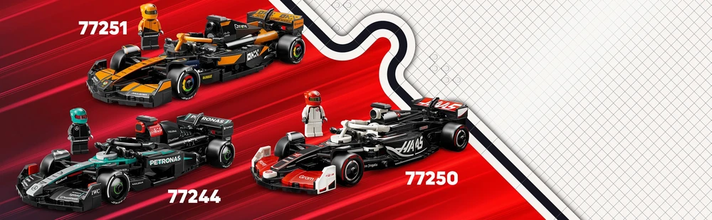 Klocki Greičio čempionų blokai 77248 F1 BWT Alpine Team A524