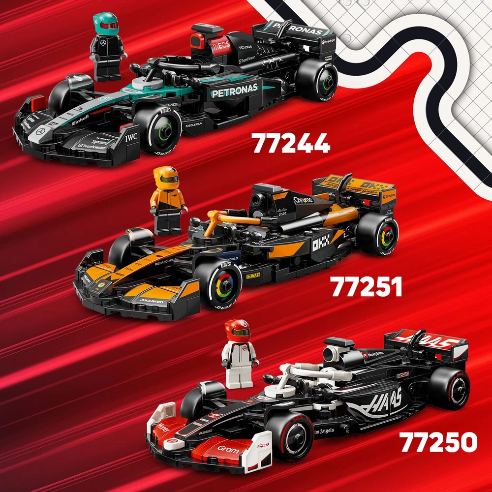 Klocki Greičio čempionų blokai 77248 F1 BWT Alpine Team A524