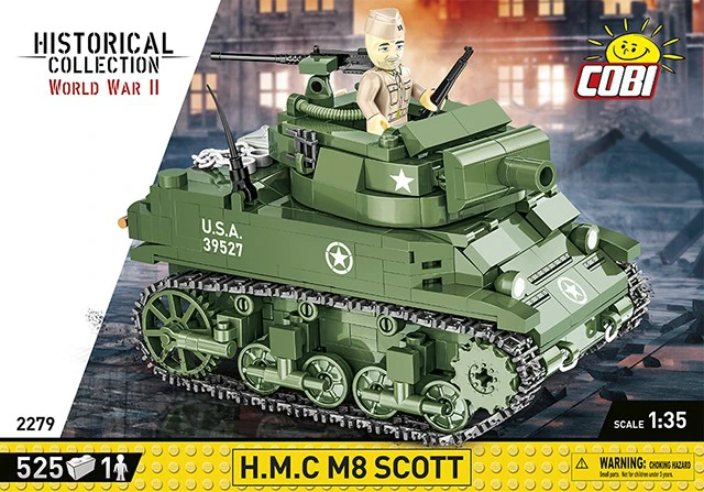 Konstruktorius Cobi H.M.C M8 Scott, 525 dal.