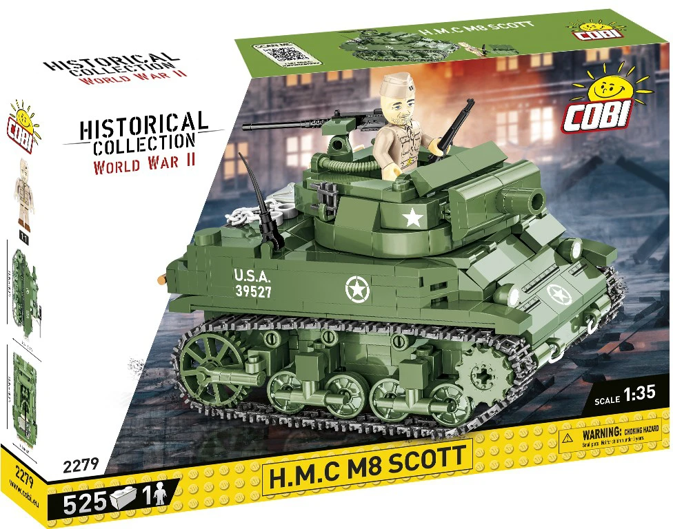 Konstruktorius Cobi H.M.C M8 Scott, 525 dal.