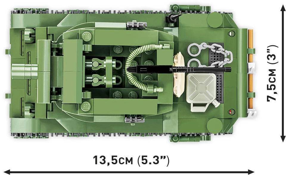 Konstruktorius Cobi H.M.C M8 Scott, 525 dal.