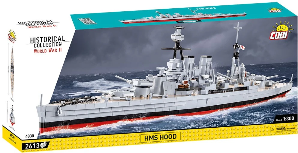 „Konstruktorius Cobi“ istorinė kolekcija, Antrojo pasaulinio karo HMS „Hood 4830“, 2613 m.