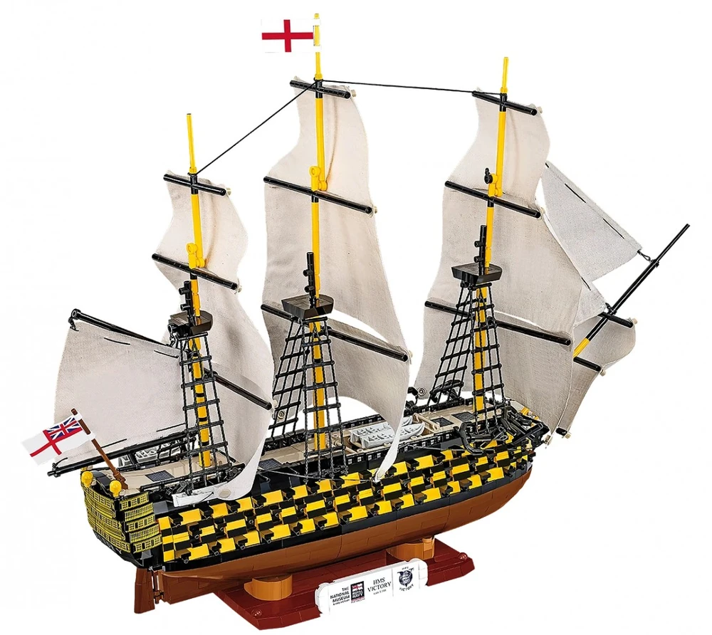 COBI H.M.S. Victory burlaivio konstruktorius 1:144, 2517 detalių