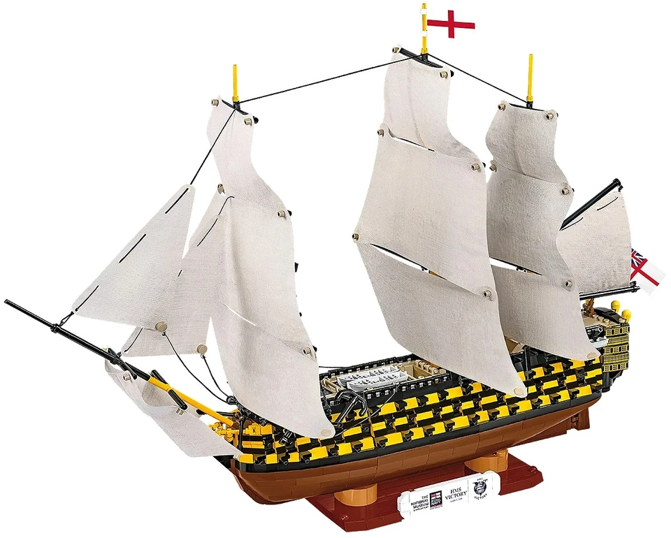 COBI H.M.S. Victory burlaivio konstruktorius 1:144, 2517 detalių