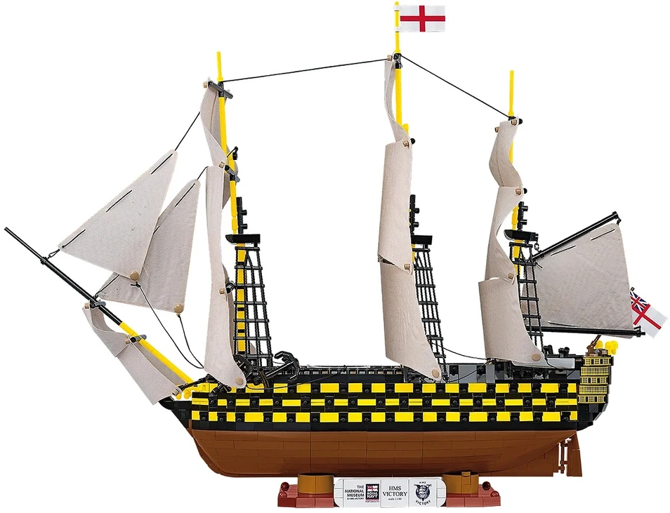 COBI H.M.S. Victory burlaivio konstruktorius 1:144, 2517 detalių
