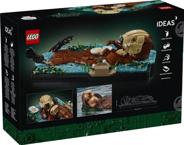 Klocki Idėjos 21366 Plaukiojančios ūdros
