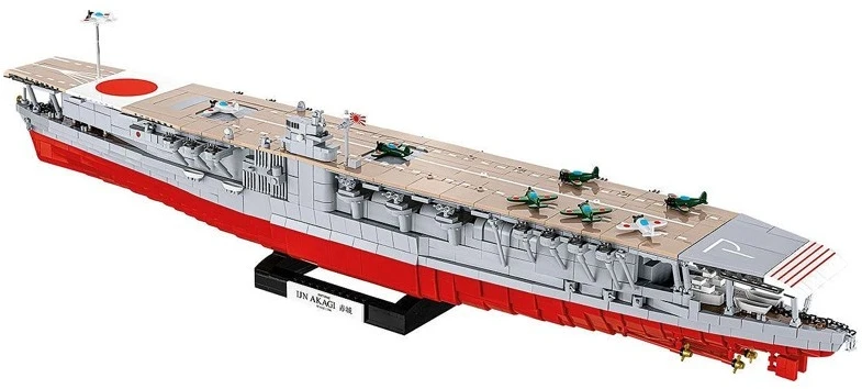 Cobi Klocki IJN Akagi lėktuvnešis 3573 blokai