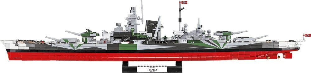 COBI Tirpitz karo laivas konstruktorius 1:300, 2810 detalių