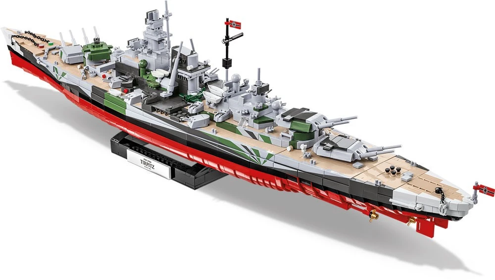 COBI Tirpitz karo laivas konstruktorius 1:300, 2810 detalių
