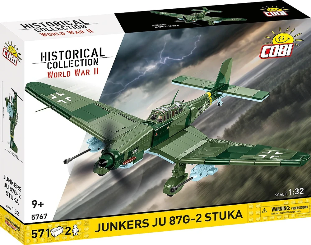 Cobi Klocki Junkers ju 87g-2 stuka 571 blokai