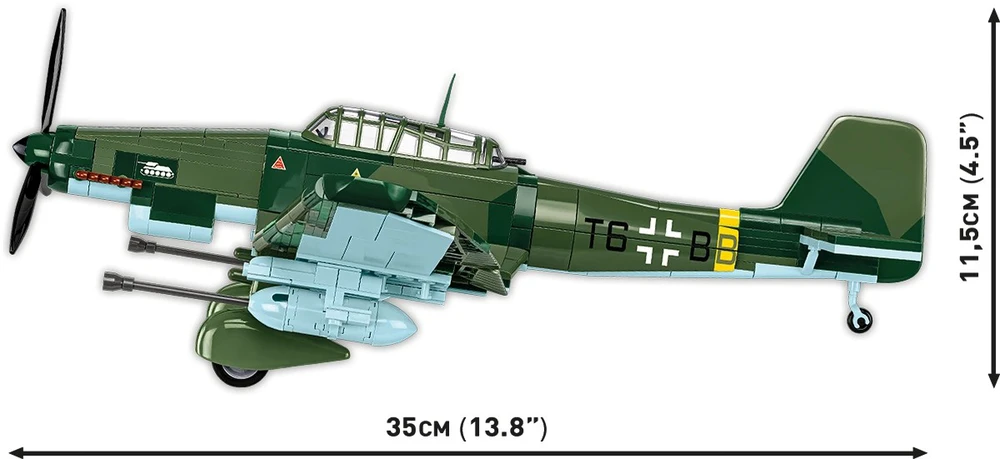 Cobi Klocki Junkers ju 87g-2 stuka 571 blokai