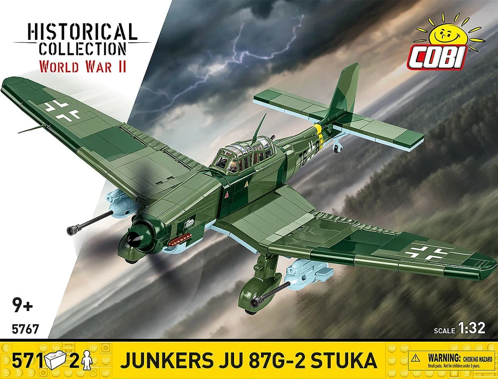 Cobi Klocki Junkers ju 87g-2 stuka 571 blokai