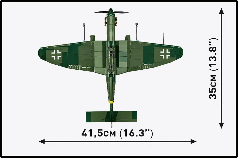 Cobi Klocki Junkers ju 87g-2 stuka 571 blokai