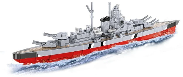 Cobi Klocki Karinis laivas „Bismarck“ 590 blokų