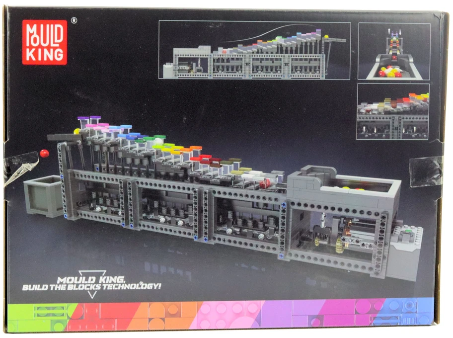 Lean Toys Konstruktorius su elektriniu varikliu, 1038 dalys