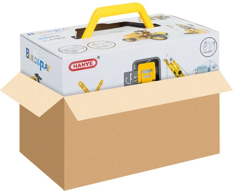 Konstrukciniai blokeliai - transporto priemonės 100 vienetų ISO TRADE