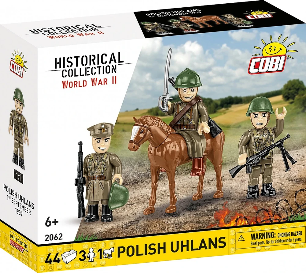 Cobi Klocki Lenkų ulonų komanda blokuoja 44 kadrus