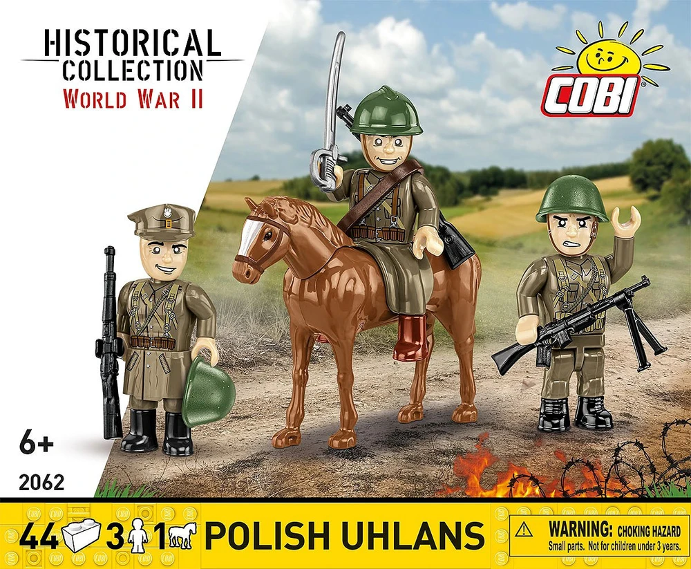 Cobi Klocki Lenkų ulonų komanda blokuoja 44 kadrus