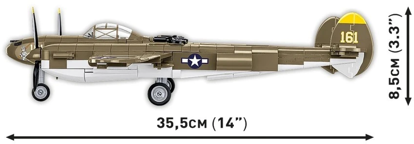 Cobi Klocki „Lockheed P-38H Lightning“ pagalvėlės