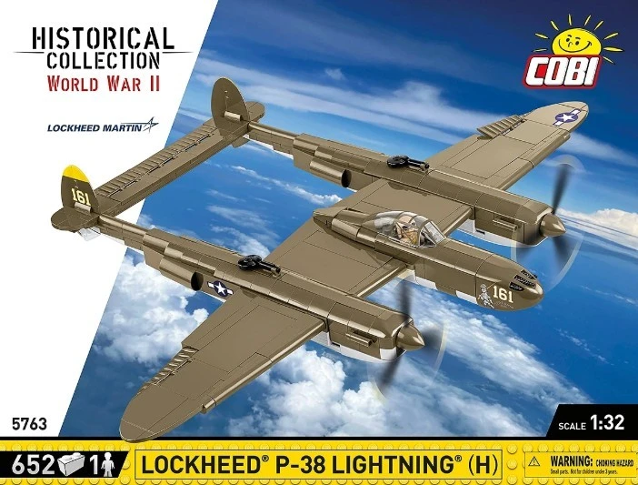 Cobi Klocki „Lockheed P-38H Lightning“ pagalvėlės
