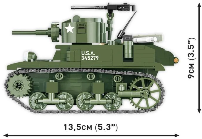 Cobi M3 Stuart 511 plytos