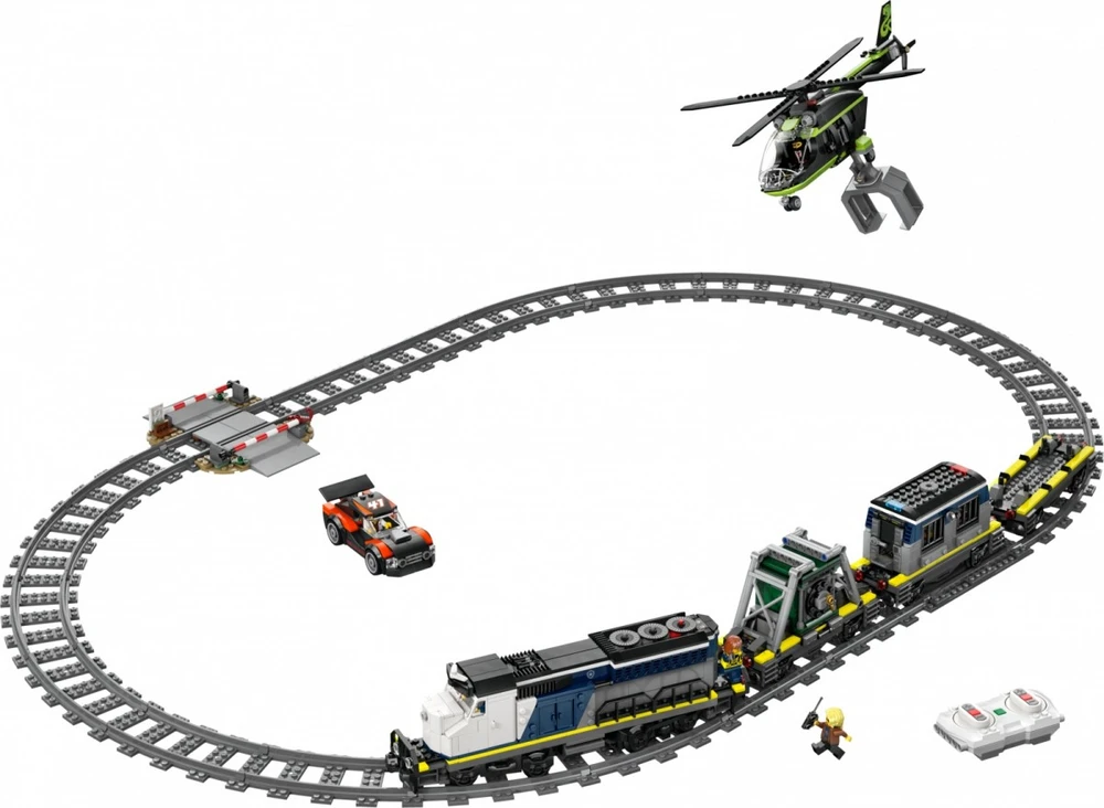 LEGO® Klocki Miesto kvartalai Policijos traukinio apiplėšimas 60508
