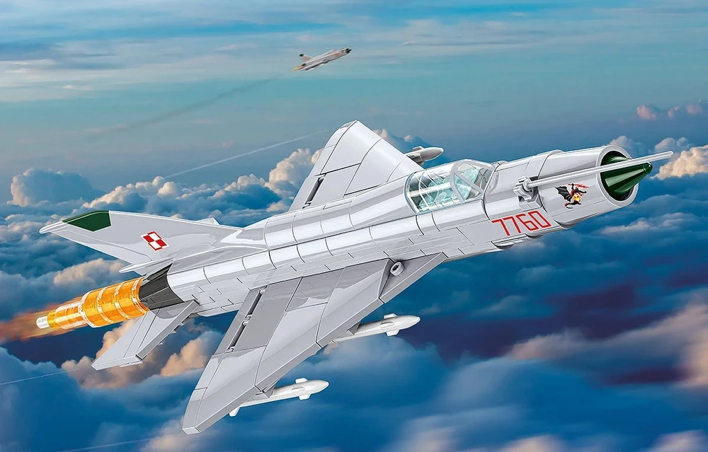 Cobi Klocki Mig-21 mf blokai 381 blokai
