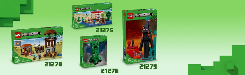 Klocki Minecraft 21277 Kirtiklių kasykla
