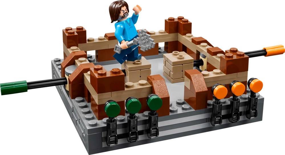 Klocki „Minecraft“ blokeliai 21272 skamba miško dvare